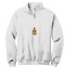 NuBlend ® 1/4 Zip Cadet Collar Sweatshirt Thumbnail