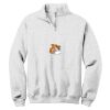 NuBlend ® 1/4 Zip Cadet Collar Sweatshirt Thumbnail