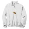 NuBlend ® 1/4 Zip Cadet Collar Sweatshirt Thumbnail