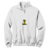 NuBlend ® 1/4 Zip Cadet Collar Sweatshirt Thumbnail