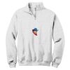 NuBlend ® 1/4 Zip Cadet Collar Sweatshirt Thumbnail