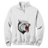 NuBlend ® 1/4 Zip Cadet Collar Sweatshirt Thumbnail
