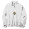 NuBlend ® 1/4 Zip Cadet Collar Sweatshirt Thumbnail