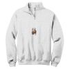 NuBlend ® 1/4 Zip Cadet Collar Sweatshirt Thumbnail