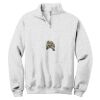 NuBlend ® 1/4 Zip Cadet Collar Sweatshirt Thumbnail