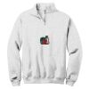 NuBlend ® 1/4 Zip Cadet Collar Sweatshirt Thumbnail