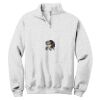 NuBlend ® 1/4 Zip Cadet Collar Sweatshirt Thumbnail