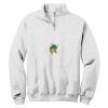 NuBlend ® 1/4 Zip Cadet Collar Sweatshirt Thumbnail
