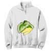 NuBlend ® 1/4 Zip Cadet Collar Sweatshirt Thumbnail