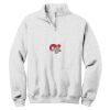 NuBlend ® 1/4 Zip Cadet Collar Sweatshirt Thumbnail