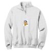 NuBlend ® 1/4 Zip Cadet Collar Sweatshirt Thumbnail