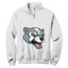 NuBlend ® 1/4 Zip Cadet Collar Sweatshirt Thumbnail