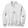 NuBlend ® 1/4 Zip Cadet Collar Sweatshirt Thumbnail