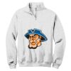 NuBlend ® 1/4 Zip Cadet Collar Sweatshirt Thumbnail