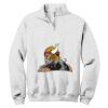 NuBlend ® 1/4 Zip Cadet Collar Sweatshirt Thumbnail