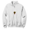 NuBlend ® 1/4 Zip Cadet Collar Sweatshirt Thumbnail