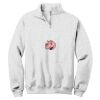 NuBlend ® 1/4 Zip Cadet Collar Sweatshirt Thumbnail