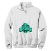 NuBlend ® 1/4 Zip Cadet Collar Sweatshirt Thumbnail