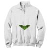 NuBlend ® 1/4 Zip Cadet Collar Sweatshirt Thumbnail