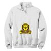 NuBlend ® 1/4 Zip Cadet Collar Sweatshirt Thumbnail