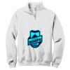 NuBlend ® 1/4 Zip Cadet Collar Sweatshirt Thumbnail