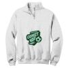NuBlend ® 1/4 Zip Cadet Collar Sweatshirt Thumbnail