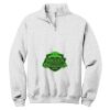 NuBlend ® 1/4 Zip Cadet Collar Sweatshirt Thumbnail