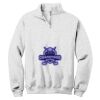 NuBlend ® 1/4 Zip Cadet Collar Sweatshirt Thumbnail