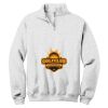 NuBlend ® 1/4 Zip Cadet Collar Sweatshirt Thumbnail
