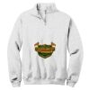 NuBlend ® 1/4 Zip Cadet Collar Sweatshirt Thumbnail