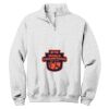 NuBlend ® 1/4 Zip Cadet Collar Sweatshirt Thumbnail