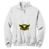 NuBlend ® 1/4 Zip Cadet Collar Sweatshirt Thumbnail