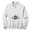 NuBlend ® 1/4 Zip Cadet Collar Sweatshirt Thumbnail