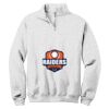 NuBlend ® 1/4 Zip Cadet Collar Sweatshirt Thumbnail