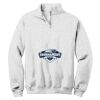 NuBlend ® 1/4 Zip Cadet Collar Sweatshirt Thumbnail