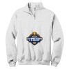 NuBlend ® 1/4 Zip Cadet Collar Sweatshirt Thumbnail