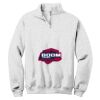 NuBlend ® 1/4 Zip Cadet Collar Sweatshirt Thumbnail