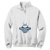 NuBlend ® 1/4 Zip Cadet Collar Sweatshirt Thumbnail
