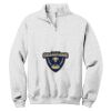 NuBlend ® 1/4 Zip Cadet Collar Sweatshirt Thumbnail