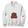 NuBlend ® 1/4 Zip Cadet Collar Sweatshirt Thumbnail