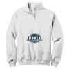 NuBlend ® 1/4 Zip Cadet Collar Sweatshirt Thumbnail