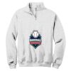 NuBlend ® 1/4 Zip Cadet Collar Sweatshirt Thumbnail