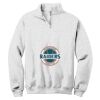 NuBlend ® 1/4 Zip Cadet Collar Sweatshirt Thumbnail