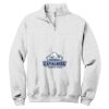 NuBlend ® 1/4 Zip Cadet Collar Sweatshirt Thumbnail