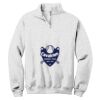 NuBlend ® 1/4 Zip Cadet Collar Sweatshirt Thumbnail