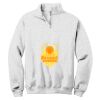NuBlend ® 1/4 Zip Cadet Collar Sweatshirt Thumbnail