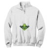 NuBlend ® 1/4 Zip Cadet Collar Sweatshirt Thumbnail