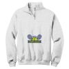 NuBlend ® 1/4 Zip Cadet Collar Sweatshirt Thumbnail
