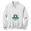 NuBlend ® 1/4 Zip Cadet Collar Sweatshirt Thumbnail