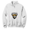 NuBlend ® 1/4 Zip Cadet Collar Sweatshirt Thumbnail